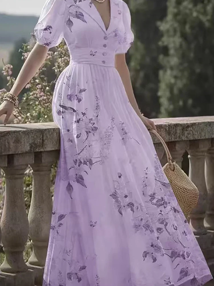 light purple floral dress Let's Go Back Lavender Maxi adhesive bra Lulus | Purple Multi Floral