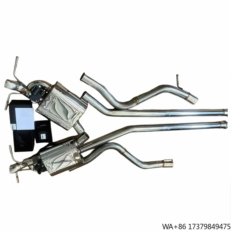 

For Mercedes-Benz S320 W222 Chassis Model - Middle Rear Section with Valve Original Factory Sports Mode Switch Exhaust Catback
