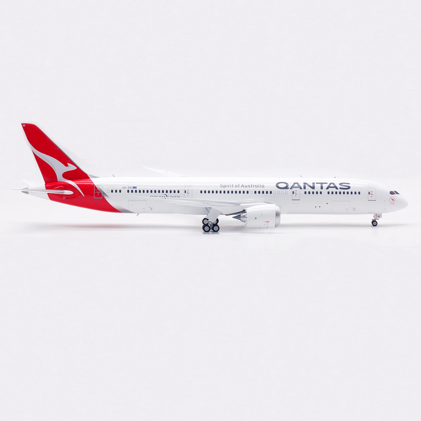 IF789QF0525 سبيكة تحصيل طائرة هدية الطيران 1:200 Qantas الخطوط الجوية بوينغ B787-9 دييكاست نموذج طائرة VH-ZNI #6