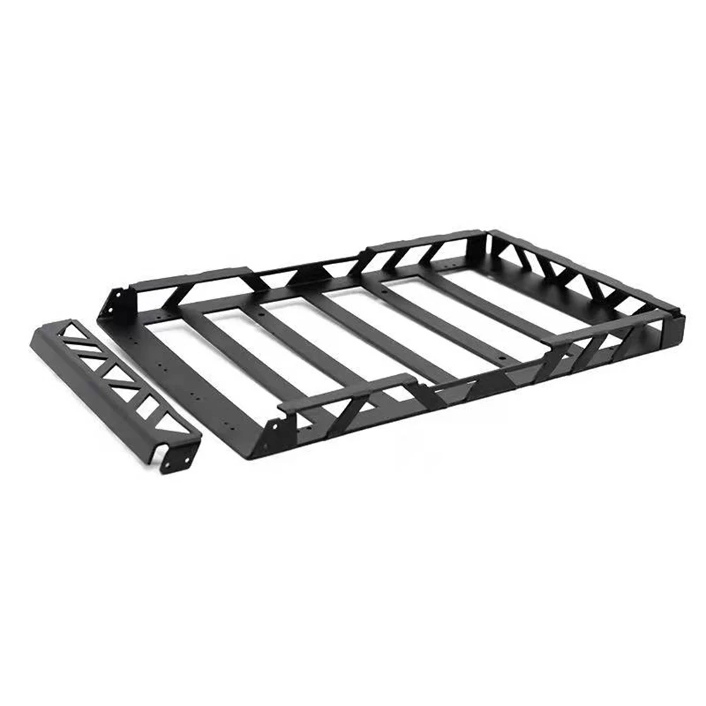 

Metal Luggage Carrier Roof Rack for 1/10 RC Crawler Car Axial SCX10 TRX4 D90 YK4102 Parts