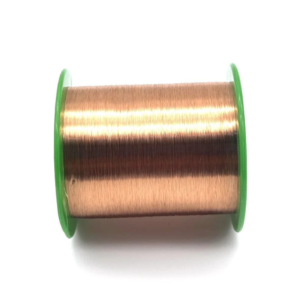 500g QA-1-155 2UEW 0.04 0.05 0.06 0.08 0.1 0.15 0.16 0.18mm Drut miedziany emaliowany do nawijania cewek magnetycznych, wysokotemperaturowy — zdjęcie 4