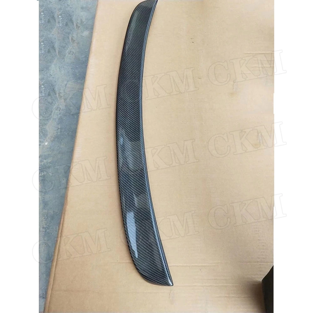 

CKMUUER For X5 Carbon Fiber Rear Roof Spoiler Boot Wings Middle Spoiler Car Styling For BMW X5 F15 28i 35i SUV 2014-2018