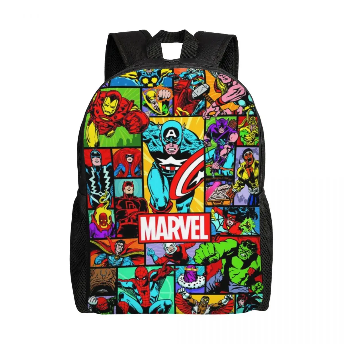 

Custom Hulk Comics Backpacks for Men Women Waterproof College School Bag Print Bookbags