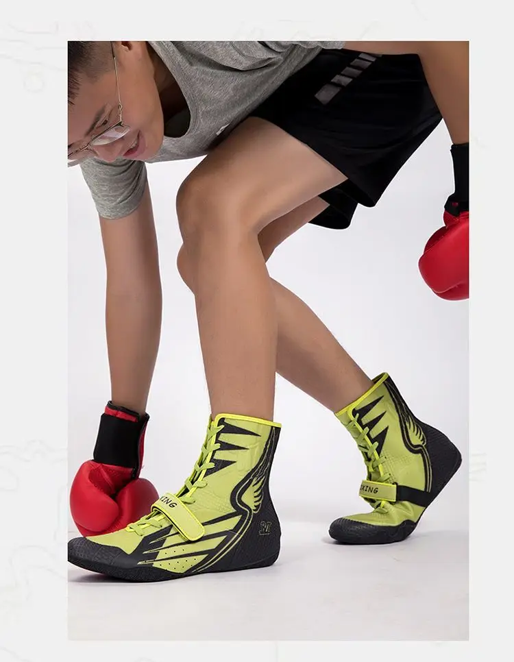 New 2025 Hot Sale Breathable Professional Lightweight Power Wrestling Shoes Training Shoes Fighting Gym Very Good