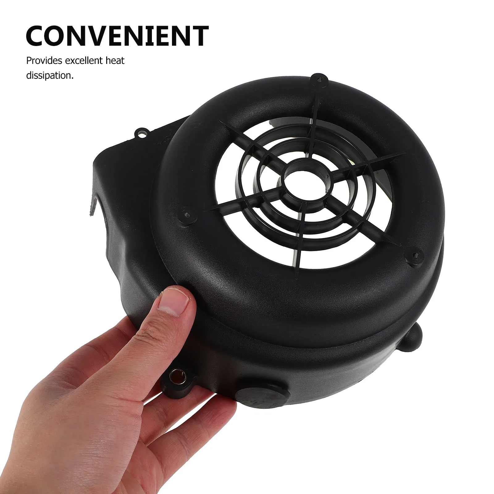 

Fan Cover for Scooter Motorcycle ATV Quad Engine Cooling Protector Durable Heat Resistant Plastic Car Electronics
