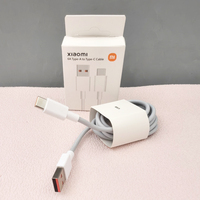Original Xiaomi 120W 90W 67W 55W 33W 6A Fast Turbo Charge USB Type C Cable For Mi 17 15 14 13 12 Redmi Note 12 13 T Pro POCO X7
