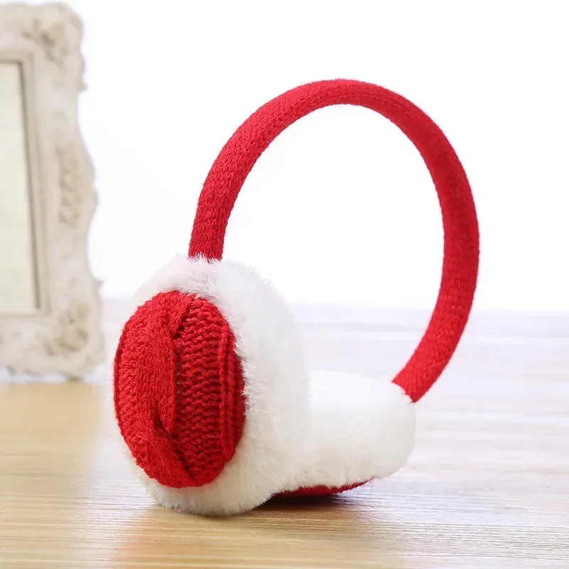 

Winter Warm Ear Warmer, Fur Earmuffs, Plush Knitted Headband, Women's Accessory Gift for Girls
