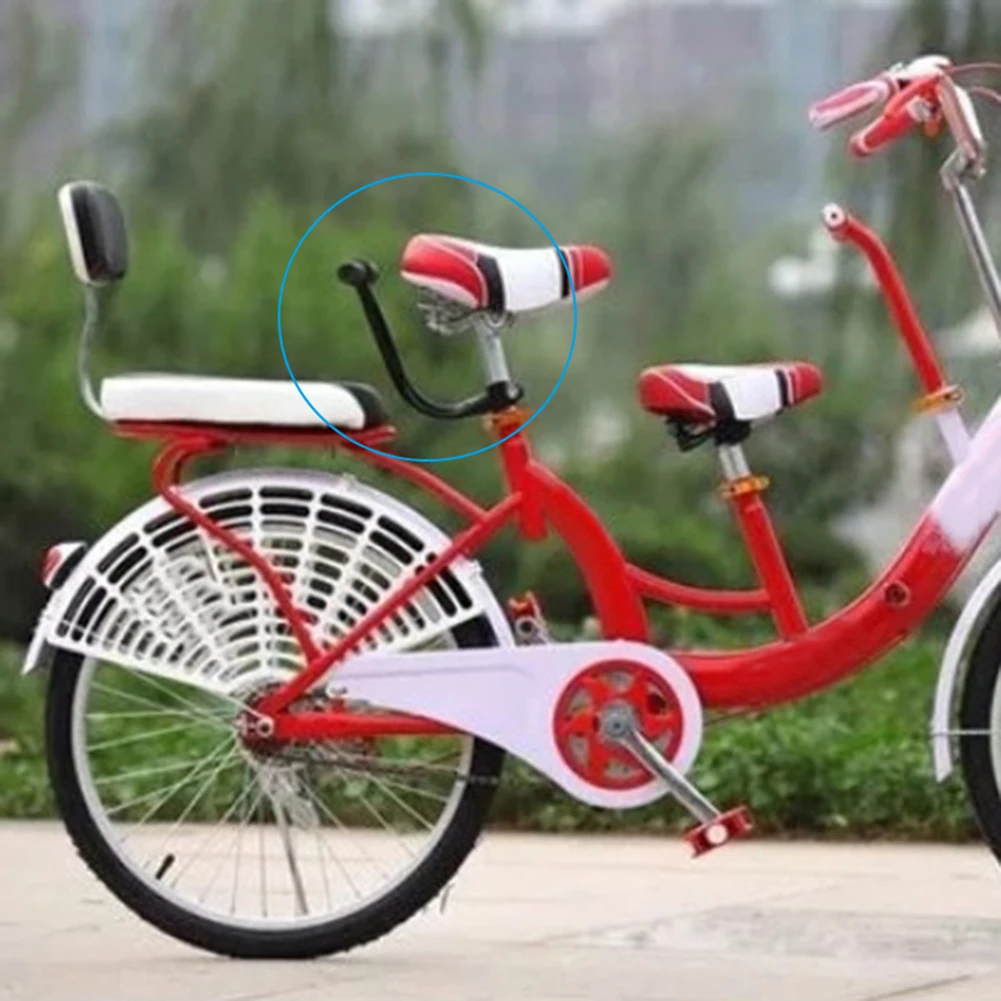 

Ручка заднего сиденья, велосипедный руль, безопасный держатель, детский подлокотник, велосипедное седло, черное кресло для 25,4-31,8 мм, нескользящее