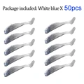 50pcs white