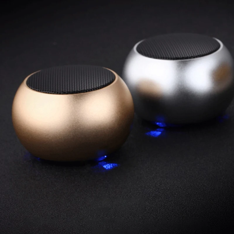 Bluetooth Wireless Speakers TWS Handfree Portable Cell Phone Speaker	Small Subwoofer Bass Sound Box Mini Soundbox Metal