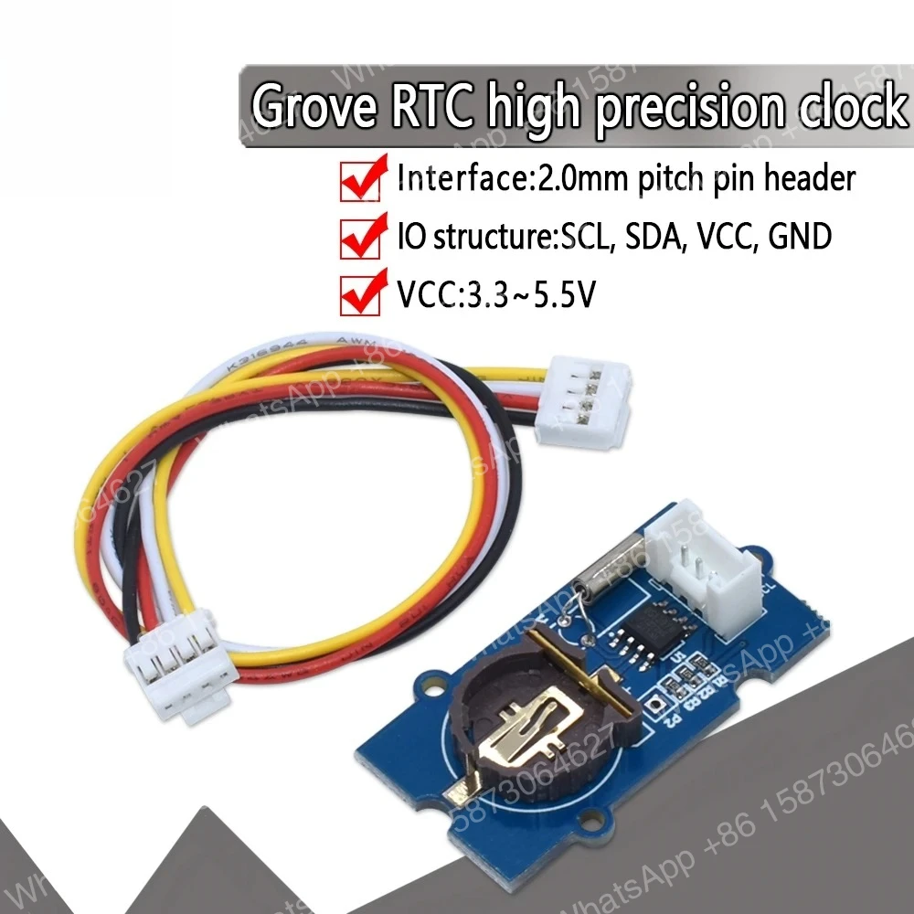 50 шт. модулей высокоточных часов Grove - DS1307 RTC для Arduino