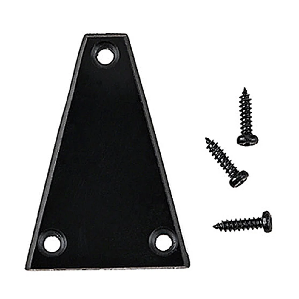 

1Set Ergonomic Metal Triangular Truss Rod Cover Smooth Lightweight Replacement Electrical Guitar Accessories Truss Rod Covers