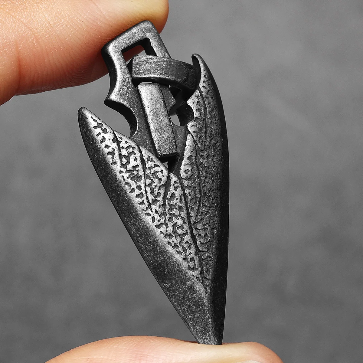 Retro Viking Arrow Texture Men Necklaces Stainless Steel Pendant Chain Women Punk Fashion Jewelry New Accessories Gift Wholesale view 4