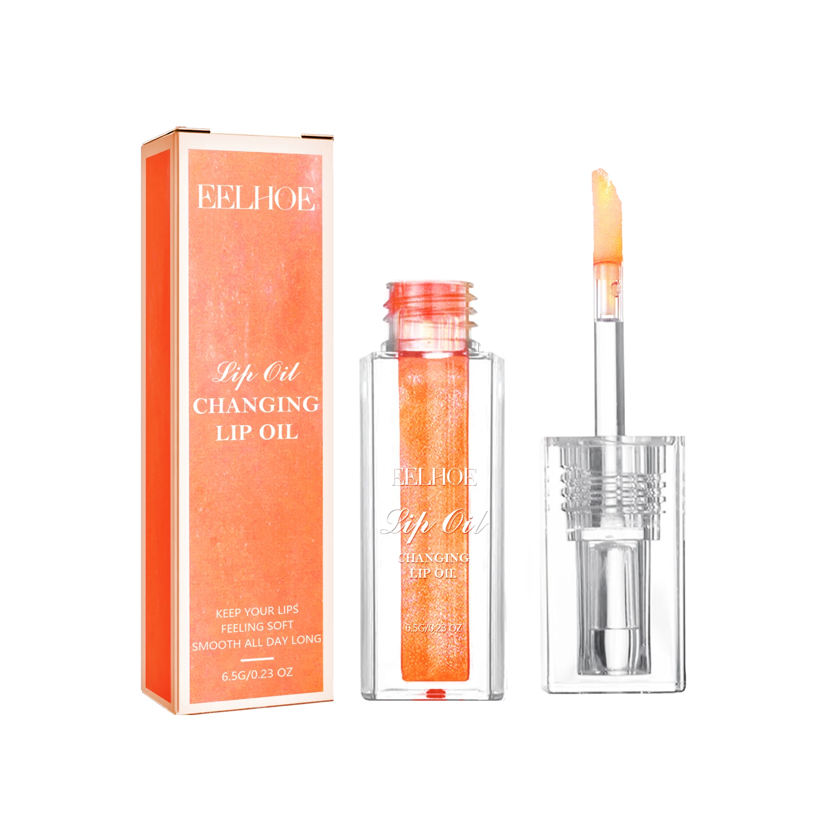 

EELHOE Changing Lip Oil Мягко удаляет губы Cutin Plentiful Full Fine Lightweight Zerun Lip Oil