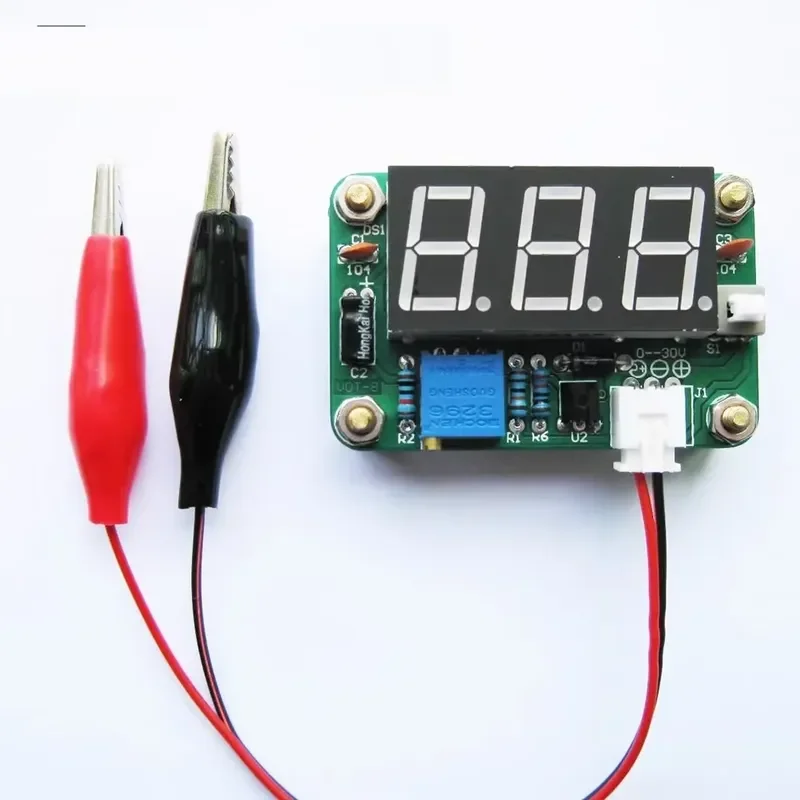 1 Set DC 3.5 ~ 25V VOT-8 DIY Voltmeter Kit Voltage Meter DIY Electronic Production Suite DC 0~30V For arduino Board Module