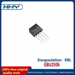 10PCS   GBU2506 in line rectifier bridge 2600V induction cooker bridge stack diode