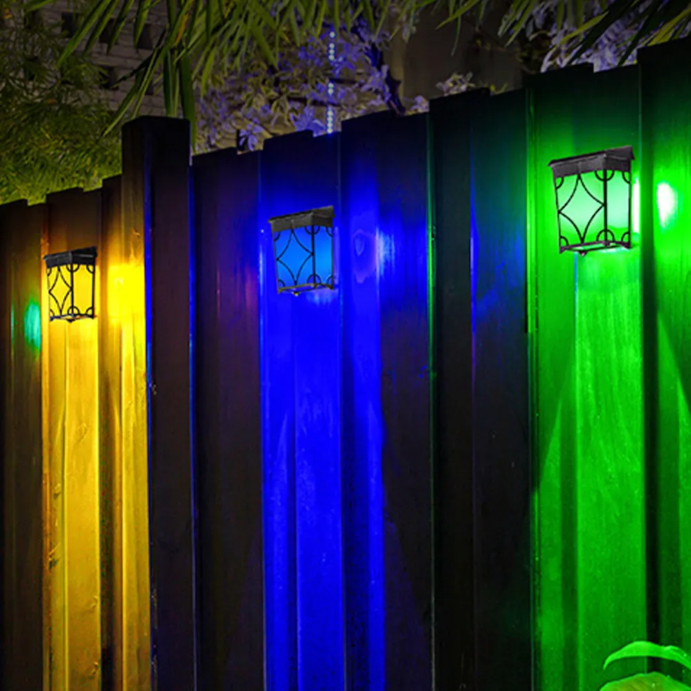 

2 шт. солнечных светильников для дорожек и патио, уличные, для двора, из ABS и поликарбоната, для сада