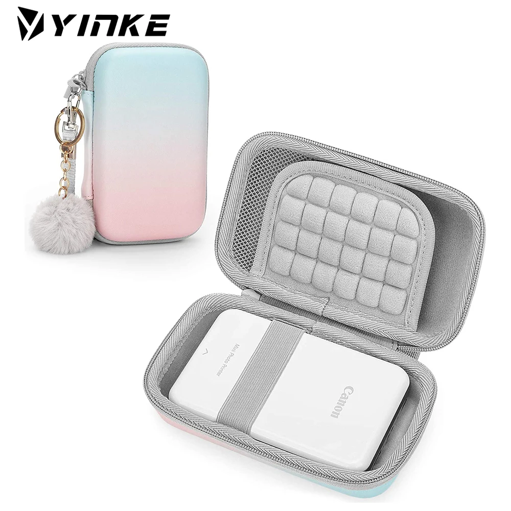 Yinke Case for Kodak PRINTOMATIC/Smile/Mini 2 HD Portable Instant Photo Printer Camera Bag Travel Carrying Case Protective Cover