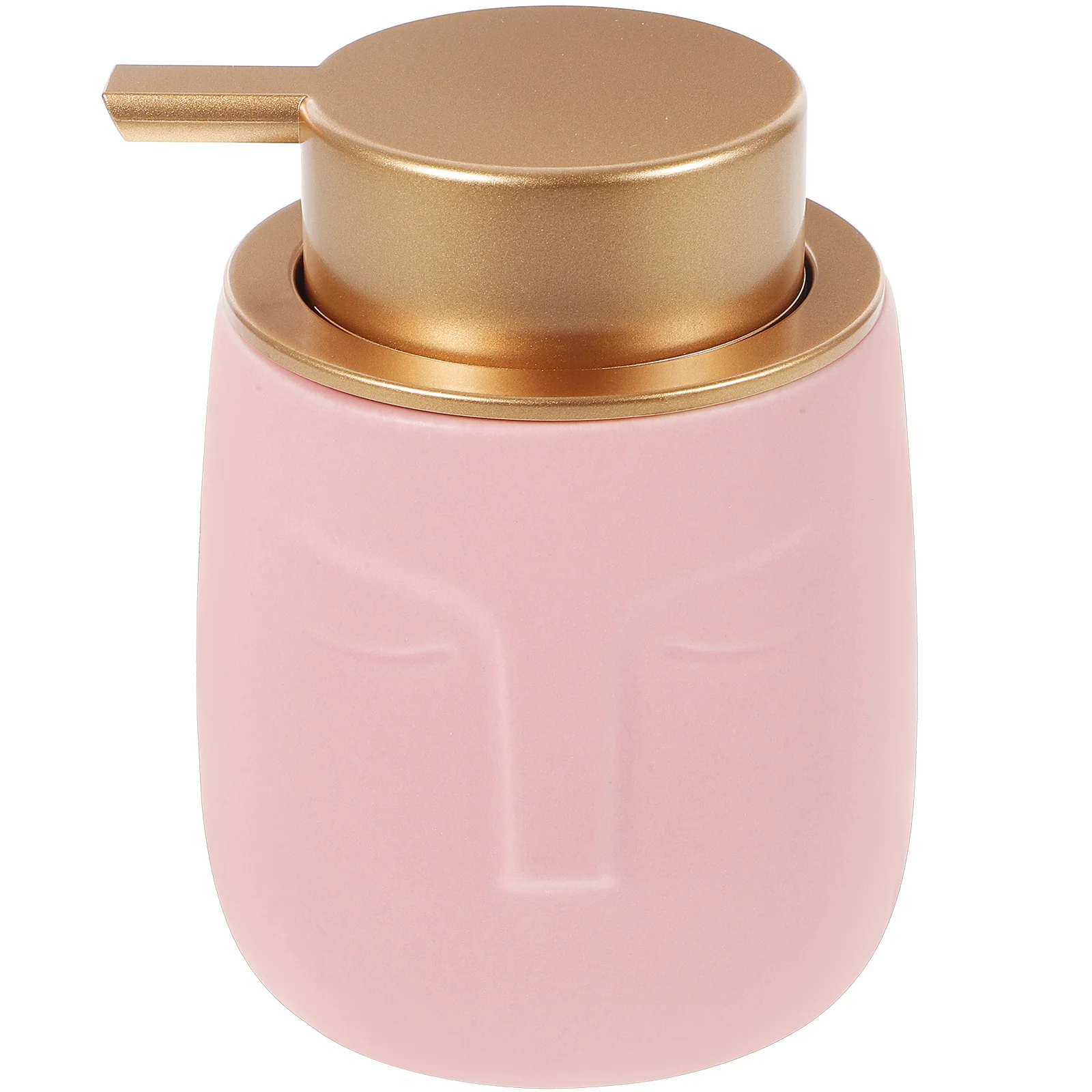 

Ceramic Soap Dispenser Press Type Lotion Bottle Refillable Pump Container for Bathroom Kitchen Hand Soap Shampoo Storage