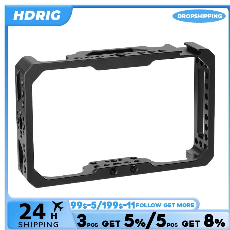 HDRIG Destview R6 UHB 5.5 Inch 2800nit 4K Monitor Protective Cage Kit (Exclusive Use) With 1/4\