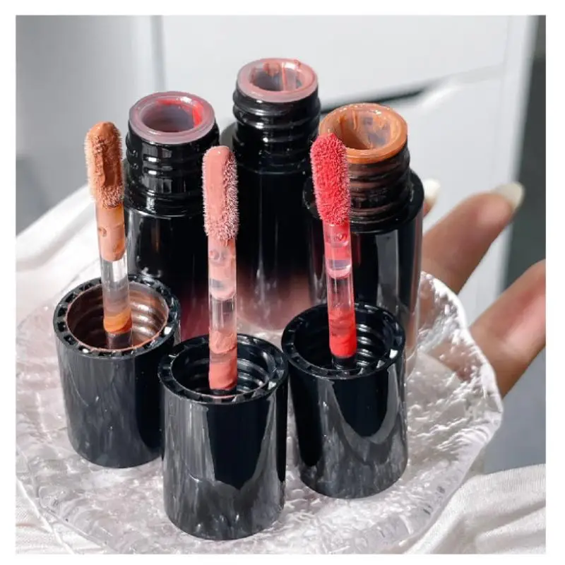 Lucidalabbra Effetto Specchio HERORANGE, Rossetto Liquido Idratante a Lunga Durata, Tinta Labbra Naturale Nude, Cosmetico per il Trucco