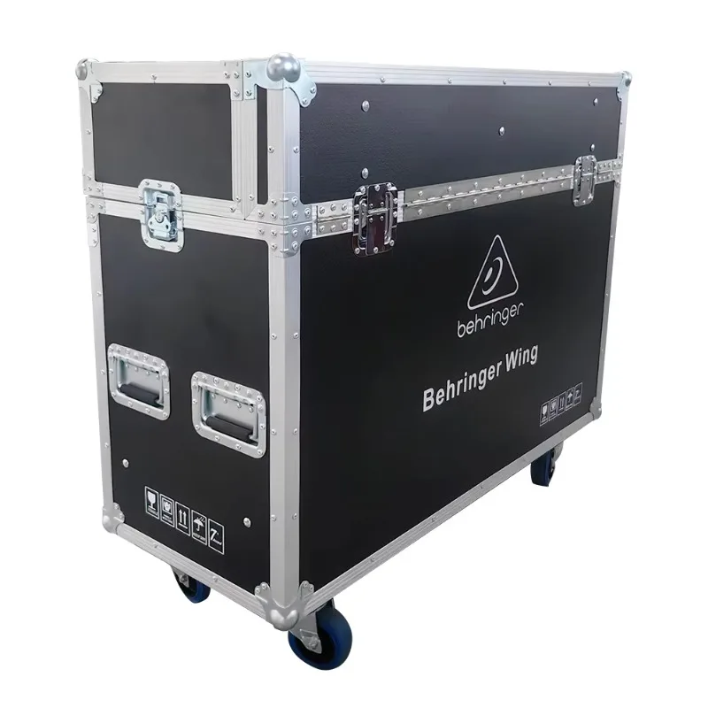 Hydraulic Version Flight Case With Wheels Pa System Audio Sound Equipment Portable Flight Case Outdoor Stage