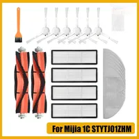 New Main Brush Hepa Filter Side Brushes Mop Cloth for Xiaomi Mijia Vacuum 1C 2C 1T F9 Vacuum Cleaner STYTJ01ZHM and STYTJ02ZHM