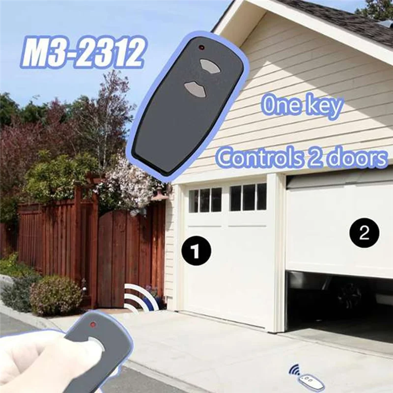 B27B 5PCS M3-2312 Garage Remote For Marantec 315MHZ Remote ,2 Keys Garage Door Remote Controller