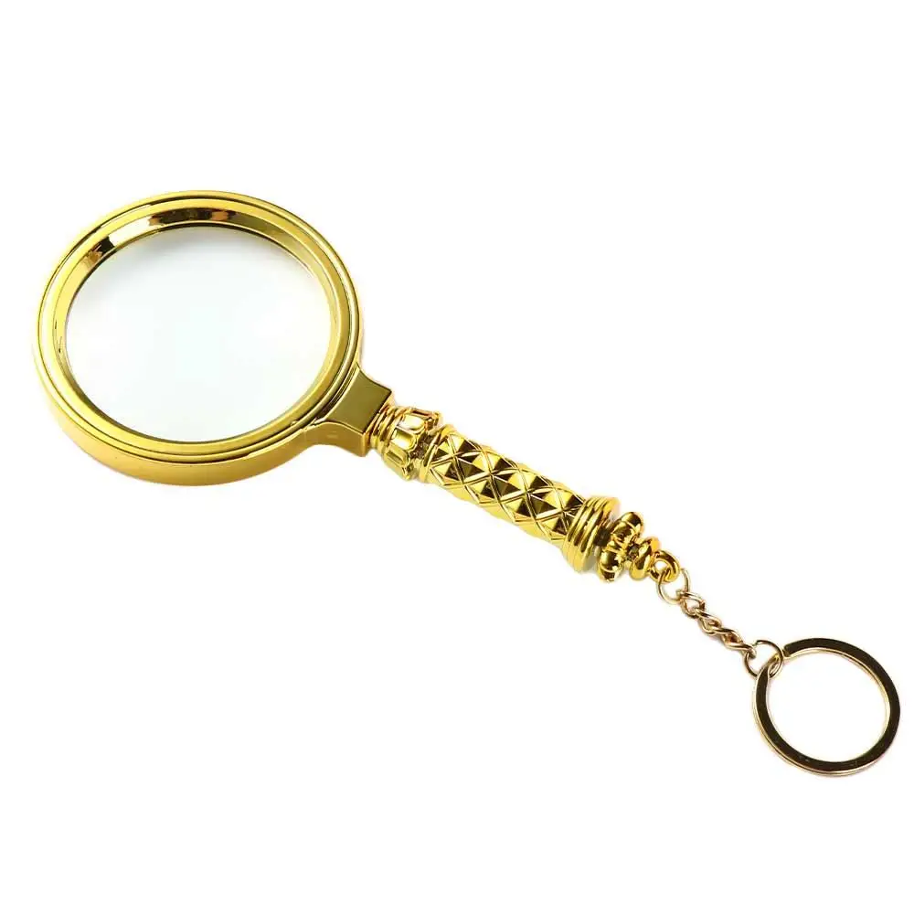 

70mm Handheld Magnifier 10X Glass Lens Eye Loupe Glass Portable High Definition Handheld Magnifying Glass Loupe Reading