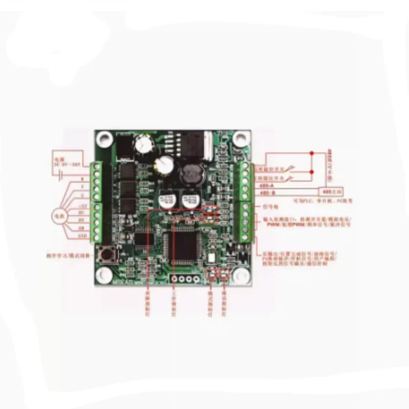 

108WThree-Phase DC Brushless Motor Controller DriverPIDSpeed Position Torque Closed Loop Control