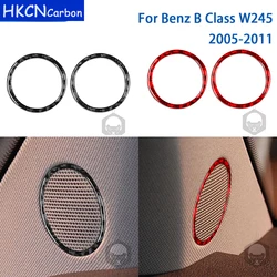 For Mercedes Benz B-Class W245 2005-2011 Accessories Carbon Fiber Car Interior Demisting Vents Both SidesTrim Sticker Decoration