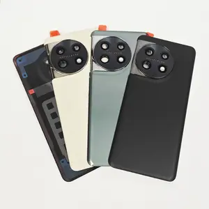 Bilashmart 1+11 OnePlus11 OEM A+ Back Glass Cover OnePlus 11 Back Door Replacement Battery Case Rear Housing Cover With Camera Lens