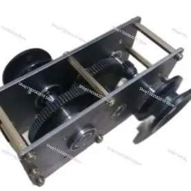 Hand Crank Generator Speed-increasing Gearbox Wind Hydraulic Transmission Diy Pulley Gearbox Reduction Box