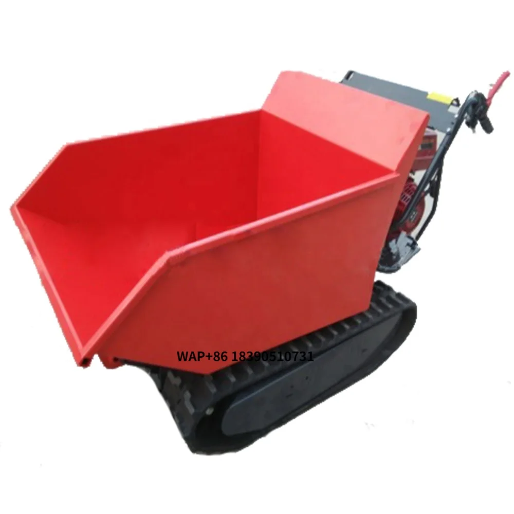 

Small Orchard Crawler Mini Loader Dumper Truck Agricultural Transportation Pulling Truck with High Load Capacity