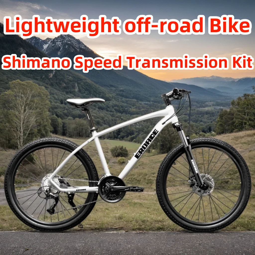 

EROADE mountain bike oil pressure disc brake aluminum alloy bicycle lightweight off-road speed change 27.5/29inch MTB Bicicletta