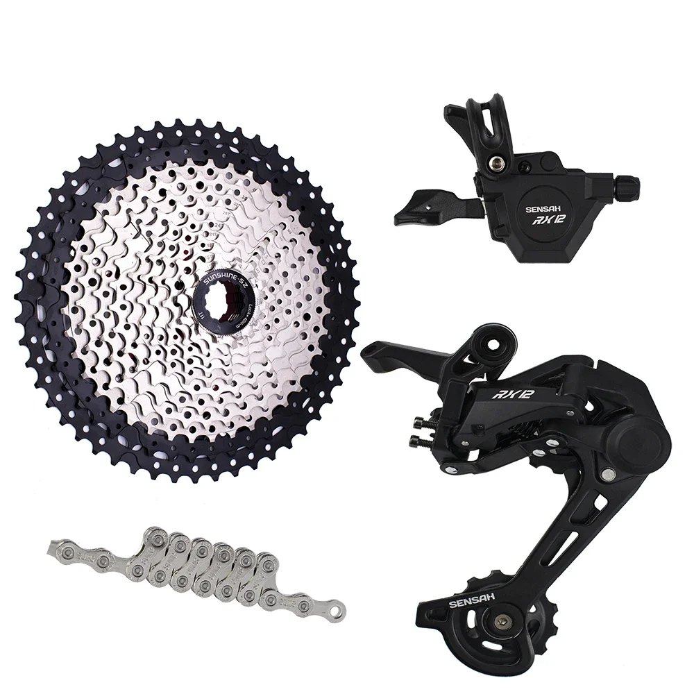 SENSAH RX12 PRO 12 Speed Groupset Cassette  12v 1x12 Shifter Lever Rear Bicycle Derailleurs Groupset