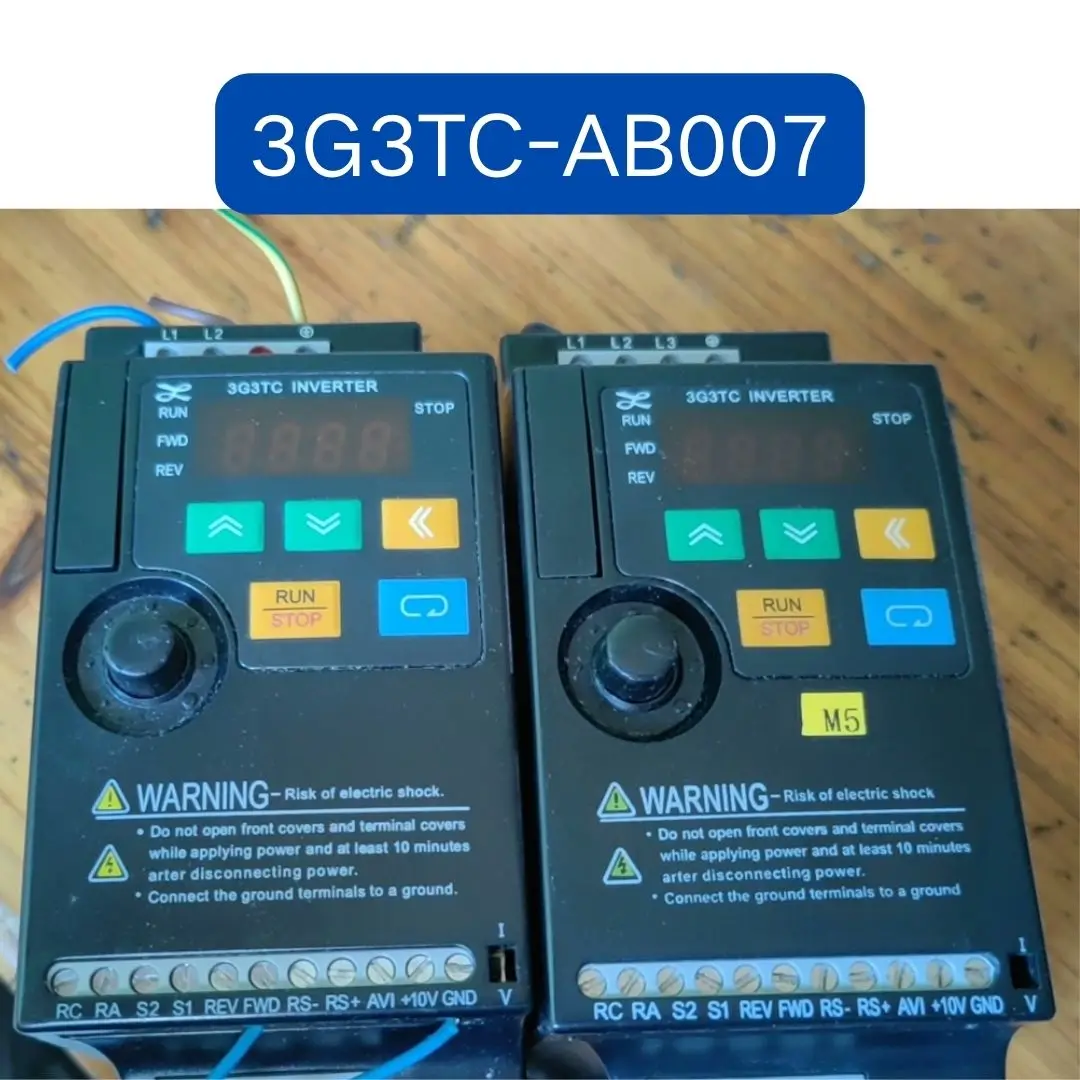 

second-hand 3G3TC-AB004 inverter 0.75KW tested ok Fast Shipping