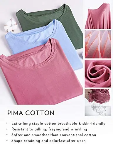 CRZ YOGA Pima Cotton Cropped Tank Tops for Women - Sleeveless Sports Shirts Athletic Yoga Running Gym Workout Crop Tops