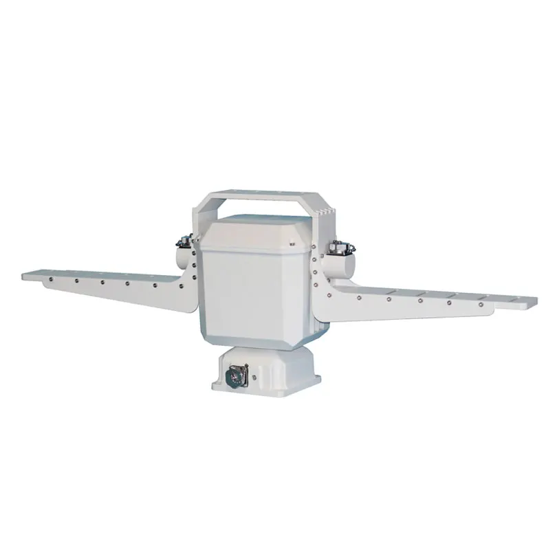 20~40Kg high-precision pan tilt head, servo motor harmonic drive structure design, RS422 interface suppor Pelco protocol