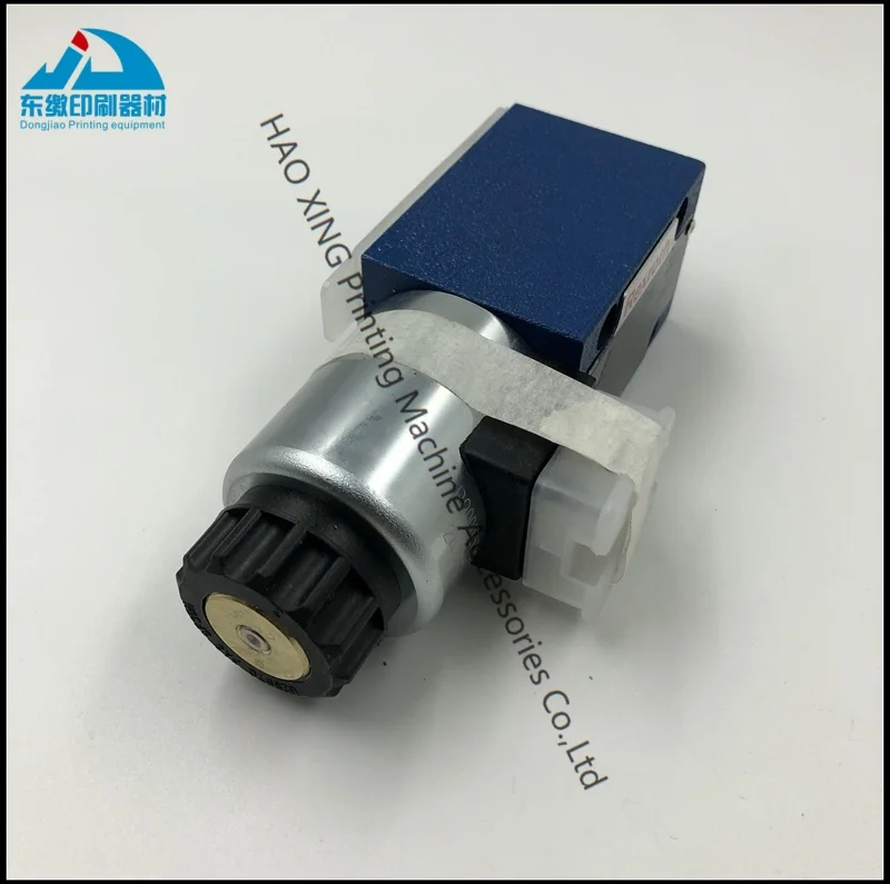 أجزاء آلات الطباعة صمام الملف اللولبي 4WE6 D62/EG24N9K4 لطابعة هايدلبرغ صمام الاتجاه الهيدروليكي صمام الاتجاه