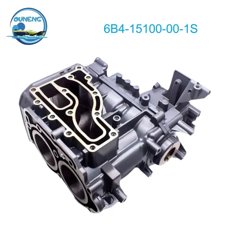 

NEW Crankcase Assy 6B4-15100-00-1S YahaM Outboard Engine 9.9HP 15HP 2 Stroke New Model 6B4-15100 6B4-15100-00 Boat Motor Part