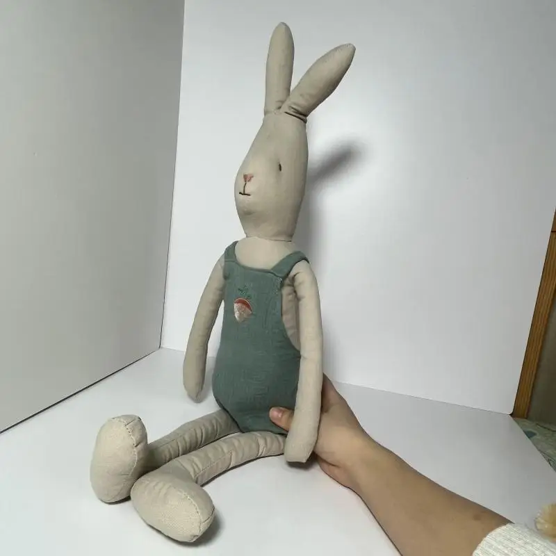 Ins Nieuwe Nordic Linnen Kleine Muis Pop Sprookje Kleine Engel Muis Pop Verjaardagscadeau Stof Pop Kleine Beer Pop