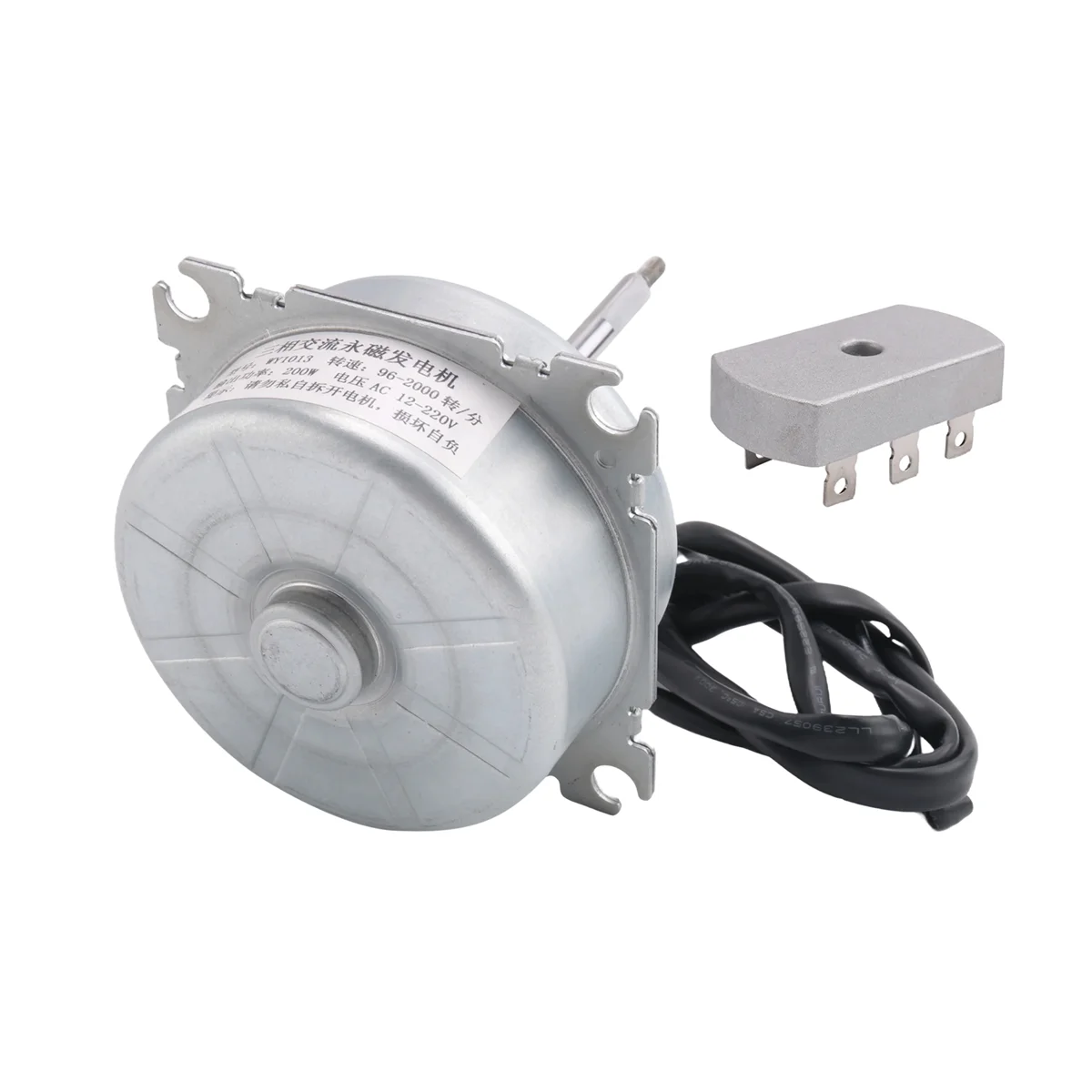 

Новый низкоскоростной трехфазный бесщеточный ветрогенератор переменного тока с постоянными магнитами + ручная гидравлическая мощность балласта 12 В-220 В