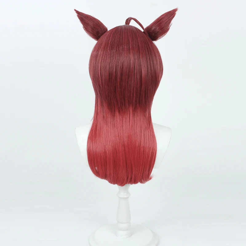 Uma Musume Pretty Derby Darley peluca de Cosplay árabe orejas cola disfraz de fiesta de Halloween Prop pelo sintético fibra resistente al calor