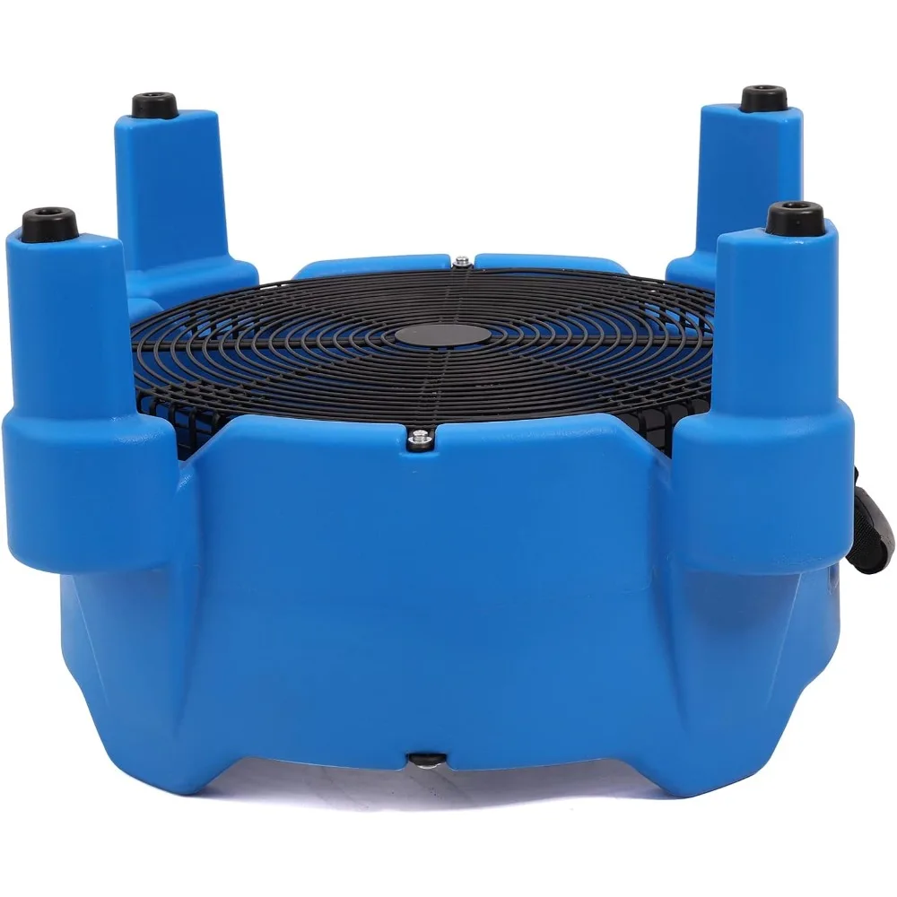 AM30DF Ventilatore assiale 1/4 HP 3000 CFM con motore dell'aria - Potente ventola di scarico verso il basso per l'essiccazione, raffreddamento e ventilazione