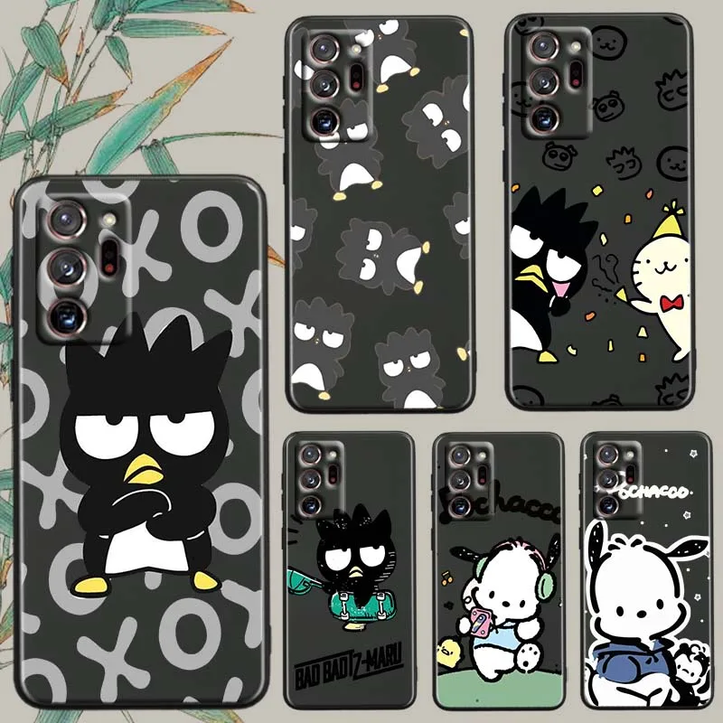 

Sanrio Bad Badtz-Maru Cartoon Phone Case For Samsung A42 A41 A35 A34 A33 A32 A25 A24 A23 A21s A04 A03 Note 20 Ultra 5G Black