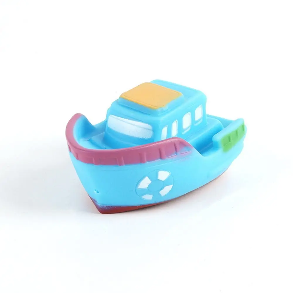 Children Boat Plane Baby Bath Toy Water Spray Transportation Swimming Water Toys PVC Float Squeeze Bathing Toy Water Play