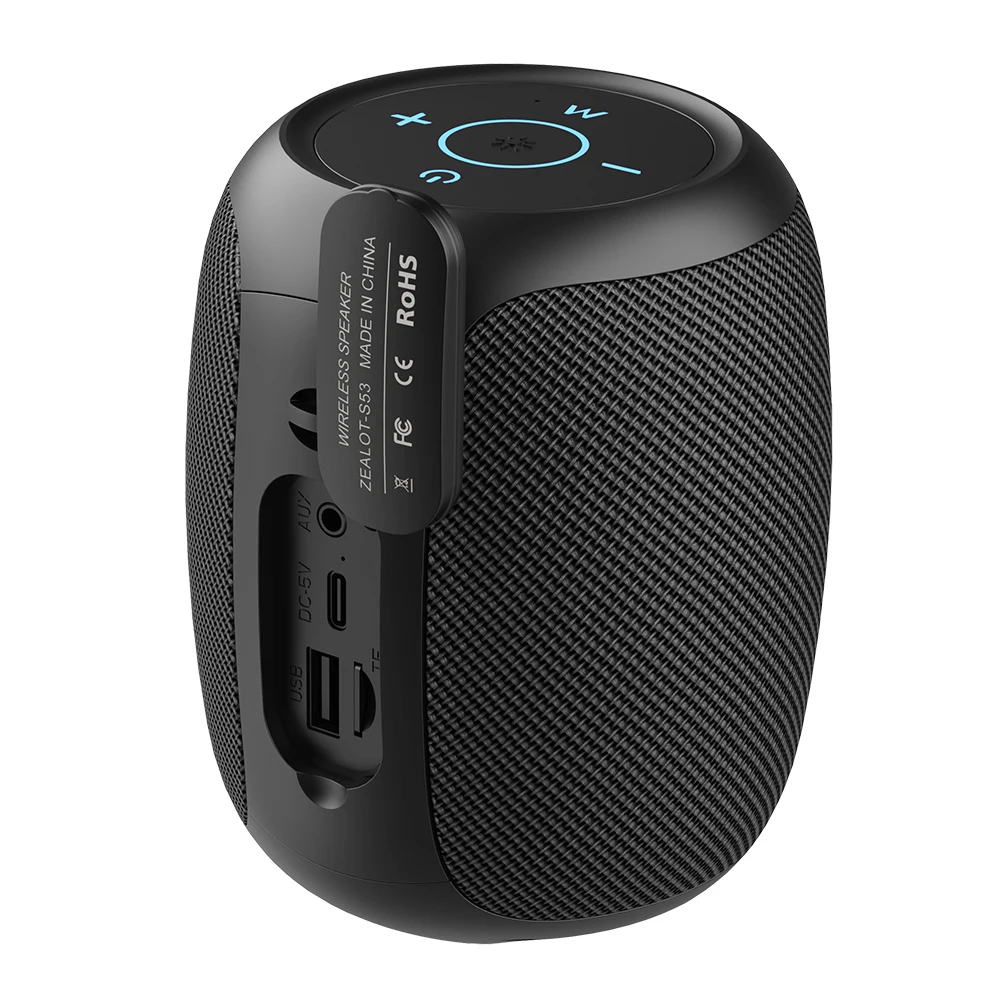 S53 Mini Speaker Portable Wireless Post Waterproof Hi-fi Lossless Sound Quality Stereo Subwoofer Bluetooth Speaker