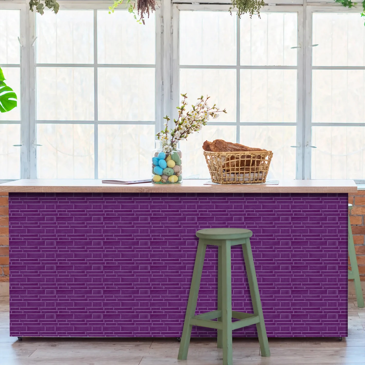 

Peel and Stick Backsplash Tiles, Self-Adhesive 3D Subway Tile Stickers for Kitchen Bathroom (6/12/24/48 PCS)