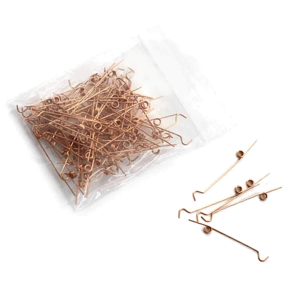 

90pcs Piano Hammer Springs Replacement Metal Copper Wire Spring For Upright Pianos Piano Tuning Tool Maintenance Repair Parts